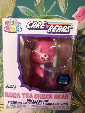 Funko Minis Care Bears Boba Tea Cheer Bear Five Below Exclusive NIB